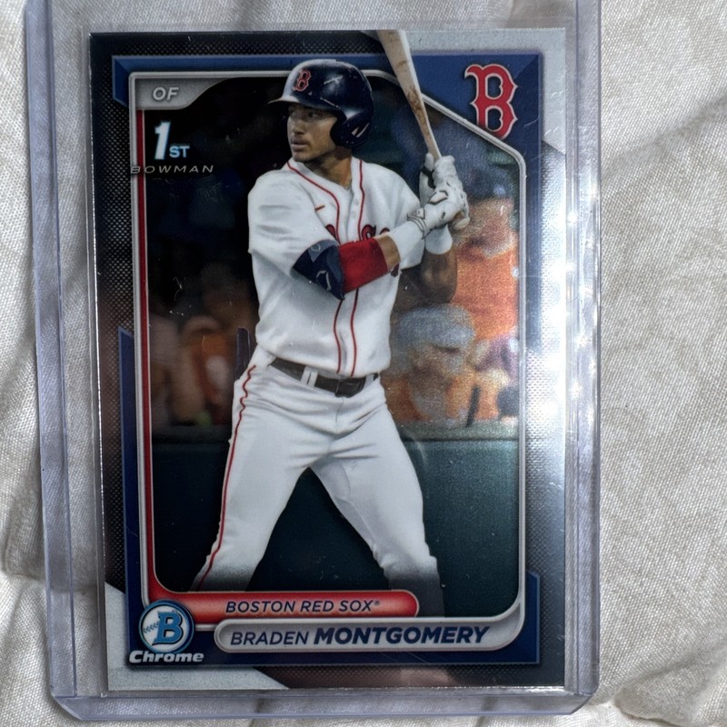 2024 Bowman Draft Chrome 1st Bowman Braden Montgomery White Sox BDC-58 RC