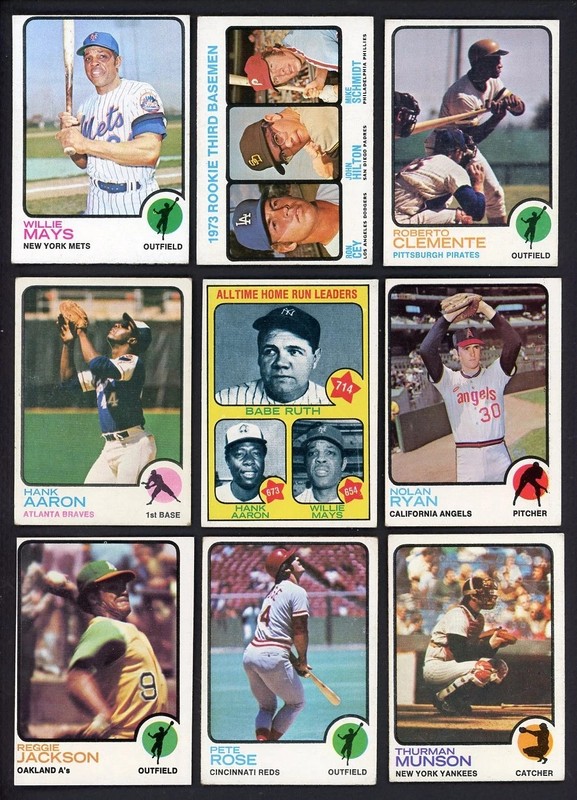 1973 Topps Baseball Stars and Semi Stars