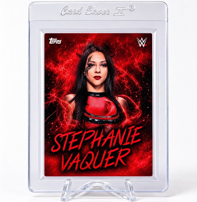 2026 Topps WWE Stephanie Vaquer WrestleMania 42 Las Vegas Promo Sticker CMLL NXT