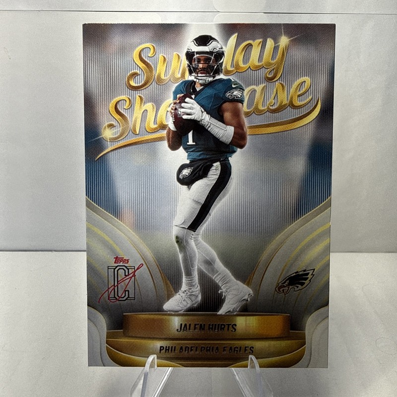 2025 Topps Signature Class Sunday Showcase Jalen Hurts Philadelphia Eagles