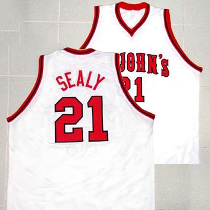 Throwback Malik Sealy #21 Basketball Jersey Stitched Youth/Men Custom Name S-6XL