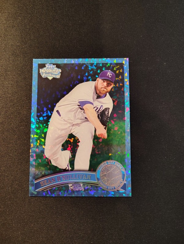 2011 Topps Update Series – Sean O’Sullivan #US89 Hope Diamond Anniversary /60