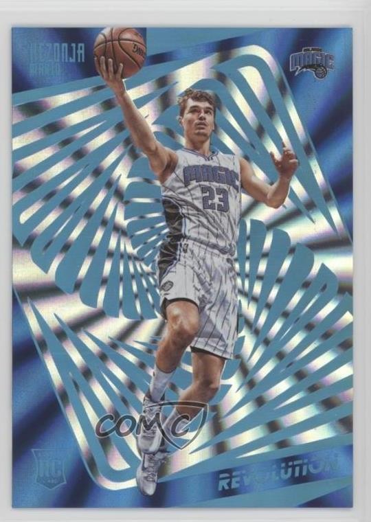 2015-16 Panini Revolution Rookies Sunburst 9/75 Mario Hezonja #143 Rookie RC 2r7