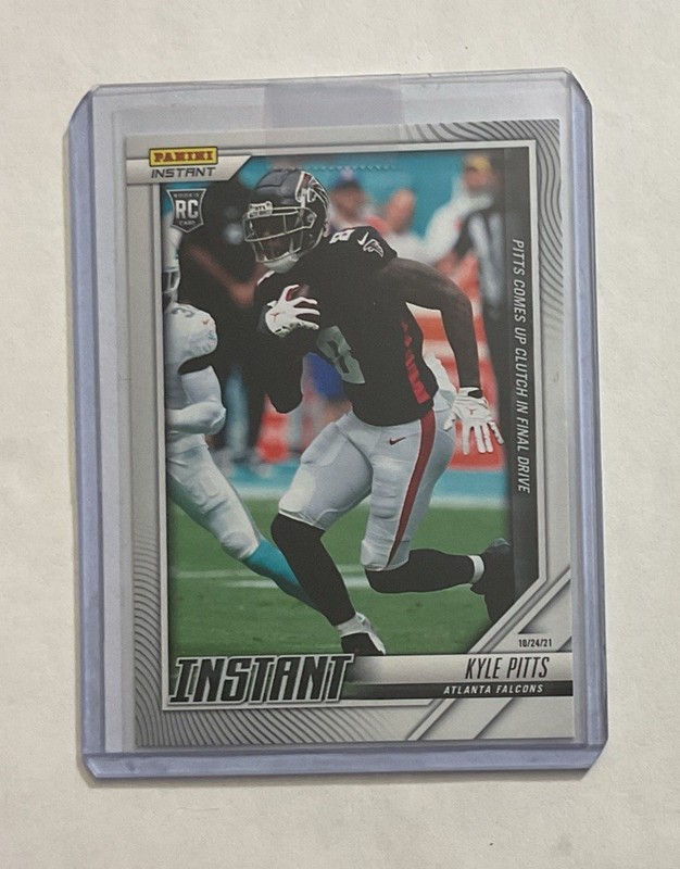 2021 KYLE PITTS #75 Panini Instant NFL RC CLUTCH FINAL DRIVE PR 342