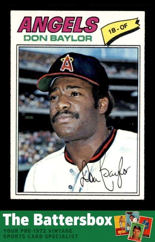 1977 Topps #462 Don Baylor NM/NM+ X3742415