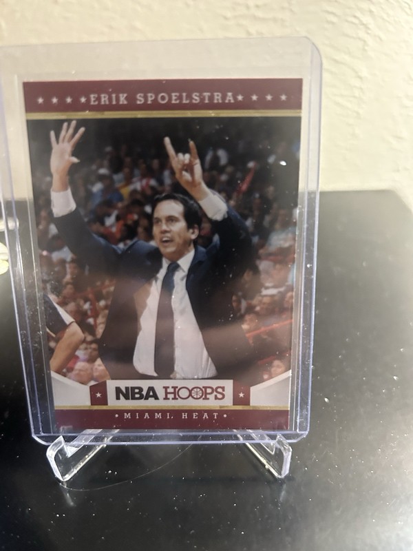 2012-13 Hoops #163 Erik Spoelstra Miami Heat RC