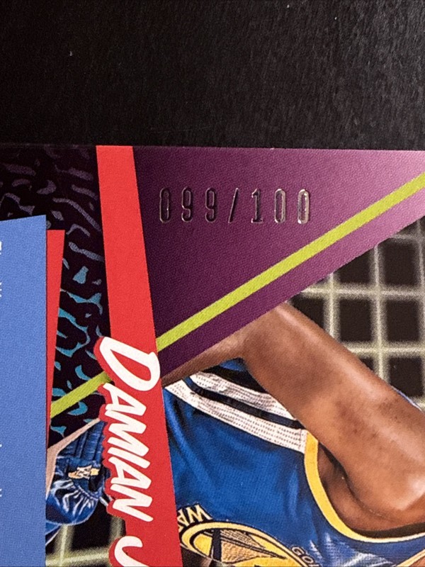 2016-17 Panini Revolution #28 Damian Jones Rookie Revolution Cosmic SP /100 RC gallery