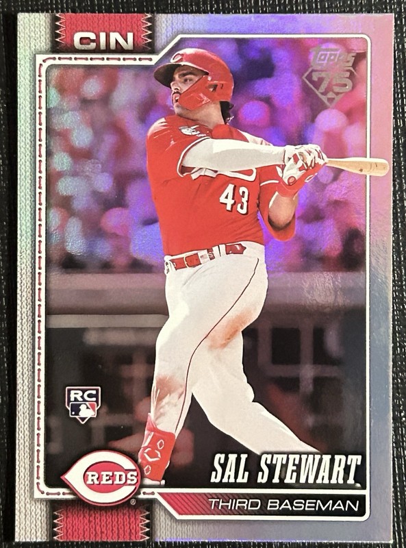 2026T opps Series 2 Rainbow Foil Sal Stewart RC