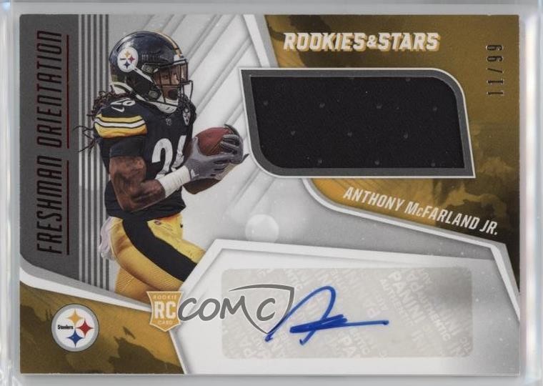 2020 Panini Rookies & Stars 11/99 Anthony McFarland Jr #FO-AM Auto RC 0jd0