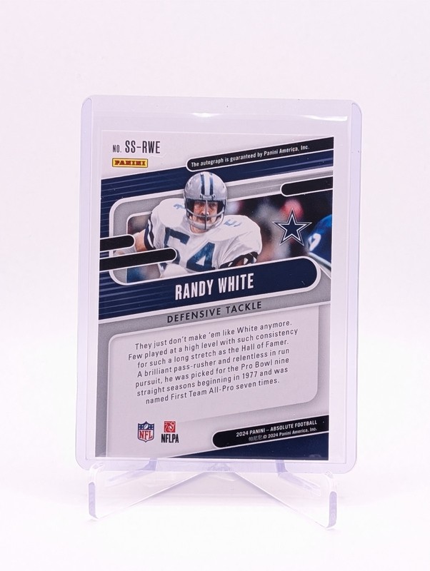 2024 Panini Absolute Randy White Signature Standouts SS-RWE 170/199 BC0226 gallery