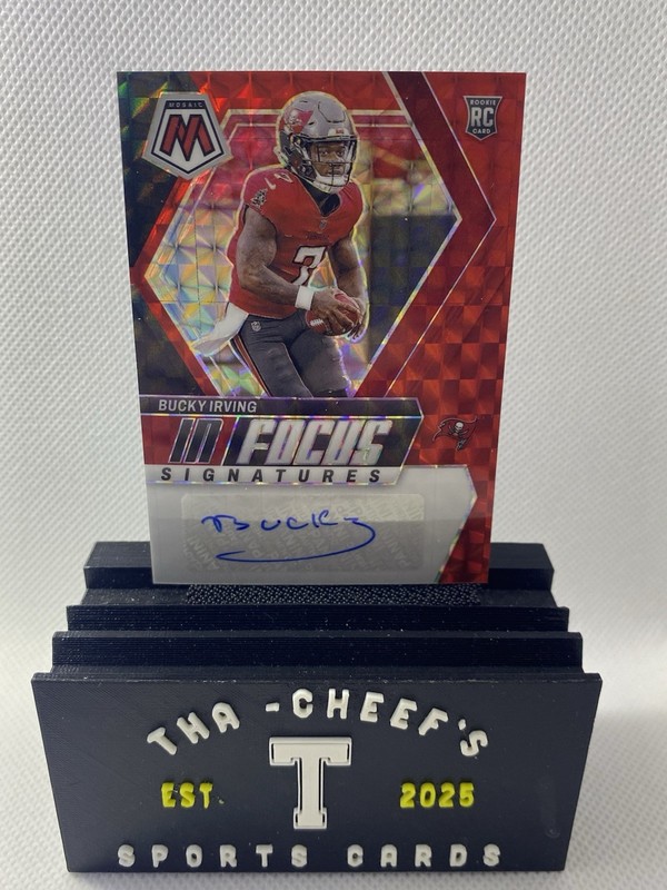 2024 Panini Mosaic – In Focus Signatures Bucky Irving 51/199 (RC)