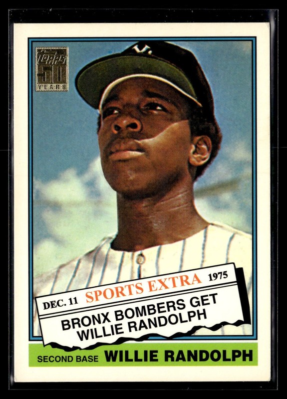 1976 Topps #592T Willie Randolph Traded