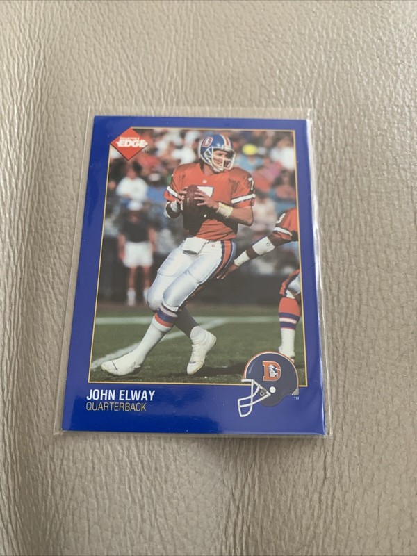 1992 COLLECTORS EDGE FOOTBALL #TS1 JOHN ELWAY BLUE SPECIAL EDITION gallery