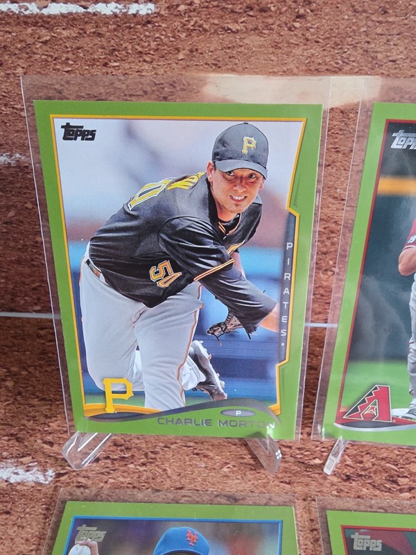 2014 Topps Baseball Retail Green Parallel-#219/#232/#266/#329 - 4 Card Lot gallery