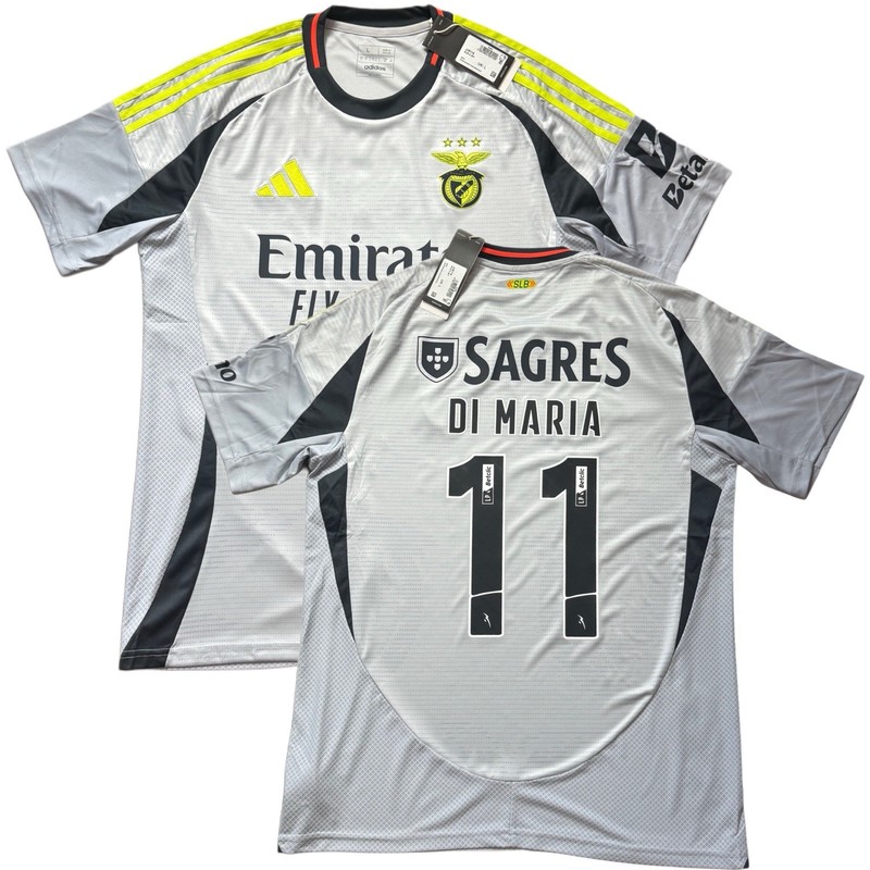 2024/25 Benfica Third Jersey #11 Di Maria Large adidas Farewell Season 3rd kit