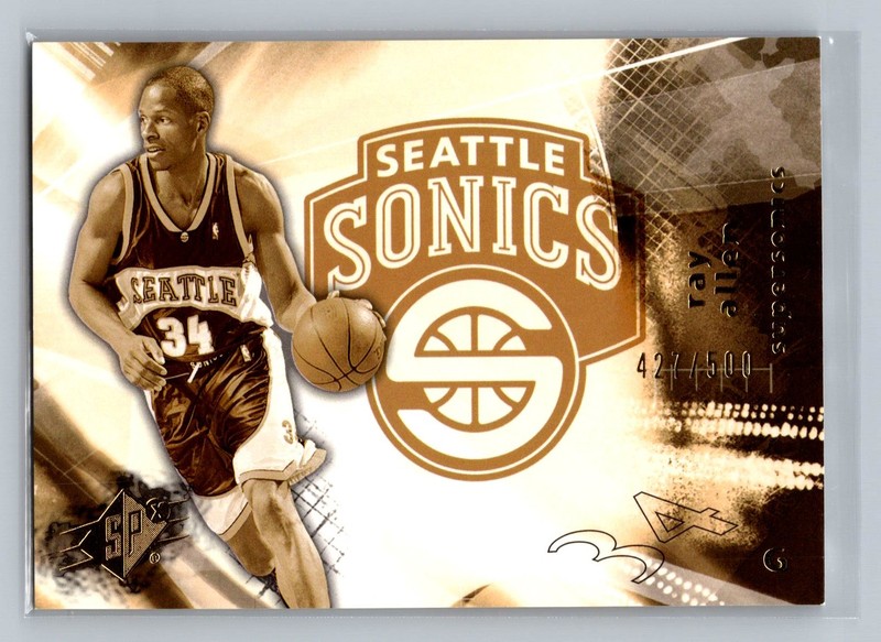 2004-05 SPx #80 Ray Allen Throwback #/500