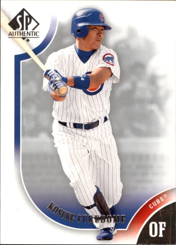 2009 SP Authentic #1 Kosuke Fukudome Chicago Cubs