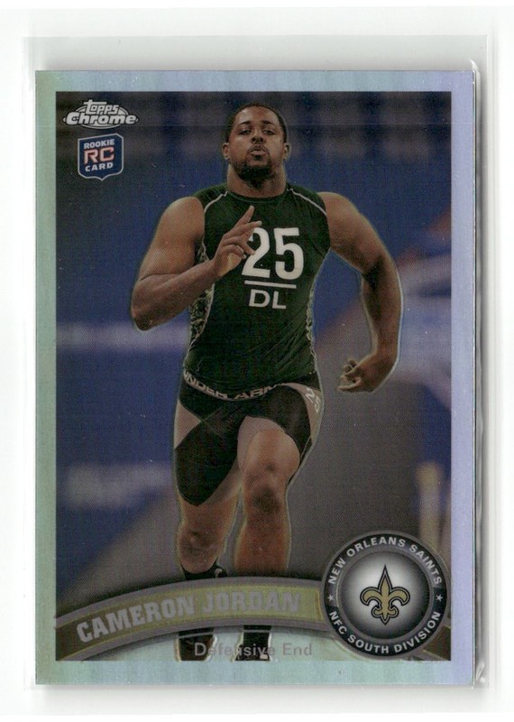 2011 Topps Chrome #39 Cameron Jordan Refractors
