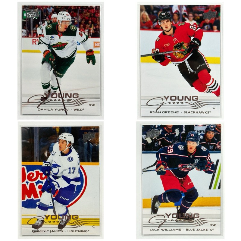 2025-26 Upper Deck Series 2 Young Guns (#451-500) Complete Your Set, You Pick