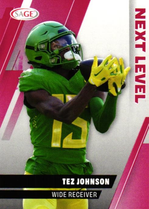 2025 SAGE HIT #100 Tez Johnson Red