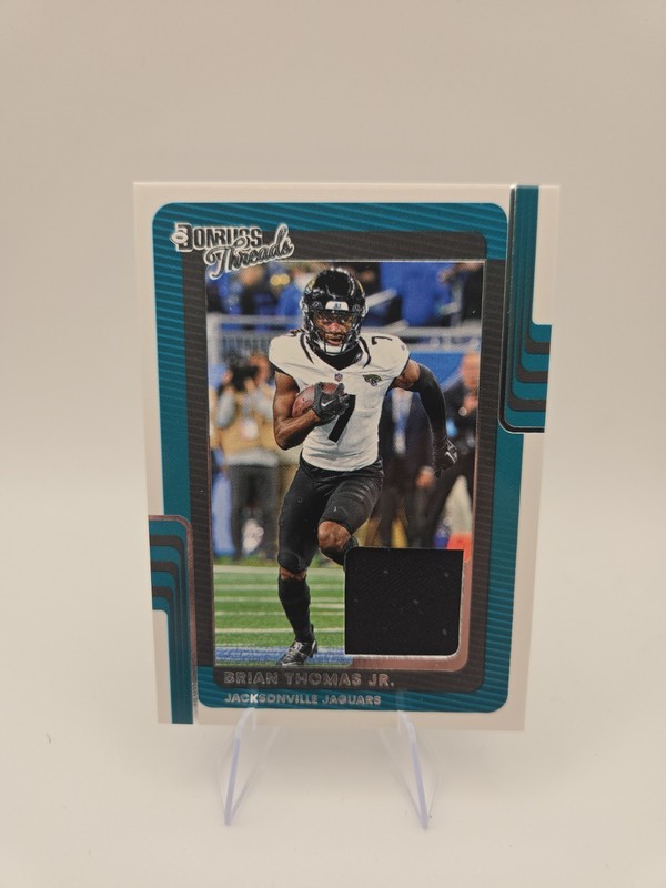 2025 Donruss Threads Brian Thomas Jr. #DTH-BTJ MEM Jaguars