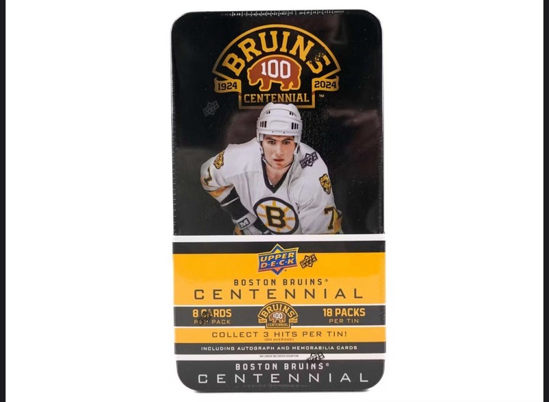 2023-24 Upper Deck Boston Bruins Centennial Hockey Hobby Box