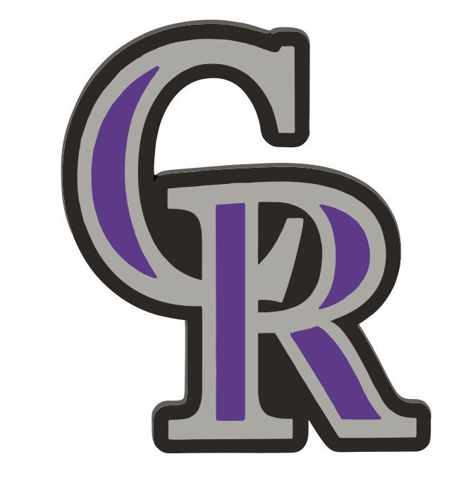 Colorado Rockies MLB Baseball Sticker Decal S474
