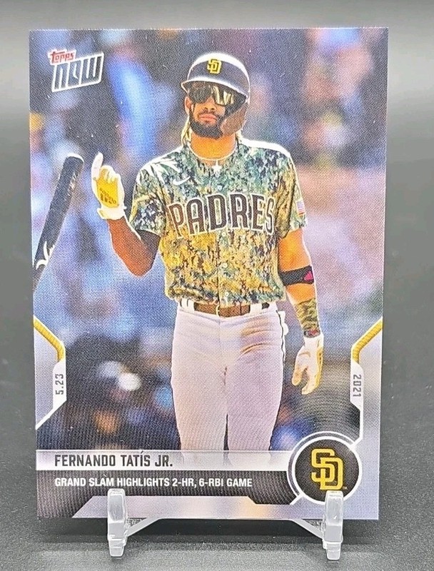 2021 Topps Now – Fernando Tatís Jr. #263 /3221 San Diego Padres Baseball Card ⚾️