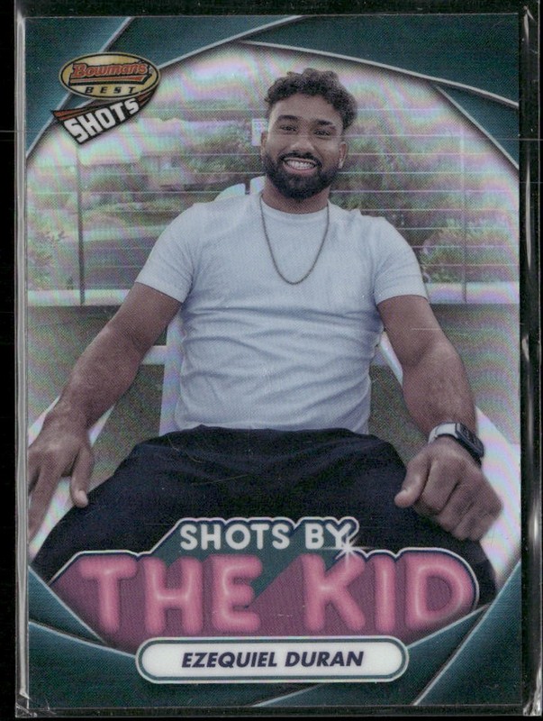 2024 Bowman’s Best #TK-14 Ezequiel Duran Shots by the Kid