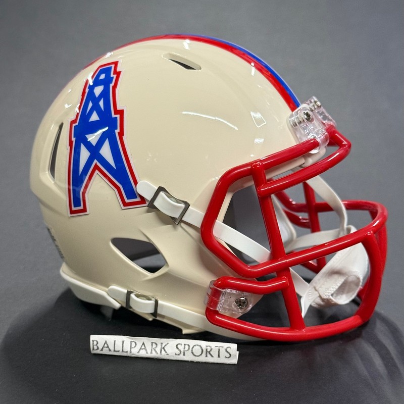 Tennessee Titans Retro Collection Mini Helmet by Riddell NFL BRAND NEW! (Oilers) gallery