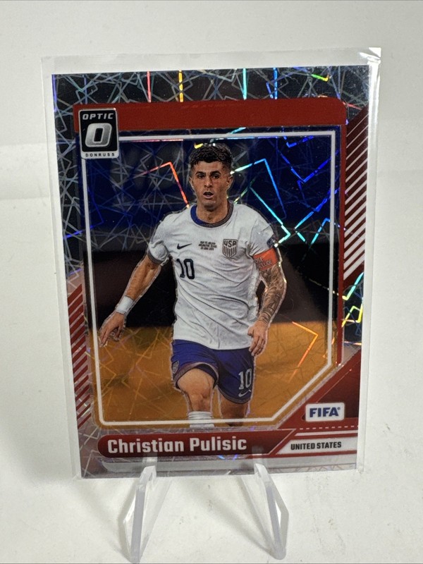 2024-25 Panini Donruss Fifa – Optic Christian Pulisic #10 Velocity Prizm