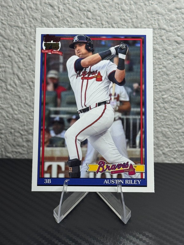 Austin Riley – 2026 Topps Series 2 – 1991 Throwback – #91B2-44 Braves