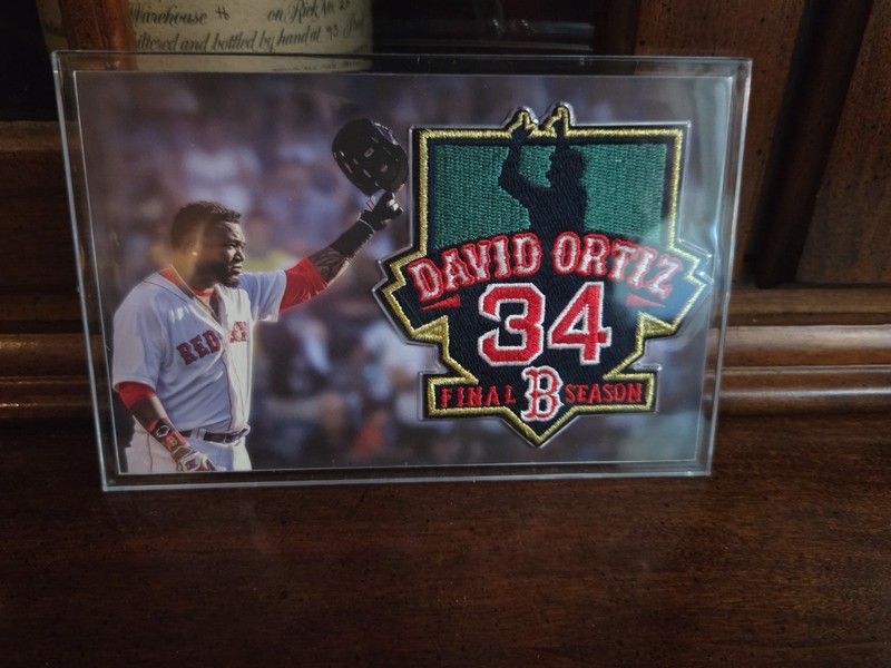 Boston Red Sox David Ortiz Final Season Patch Commemorative Limited Edition