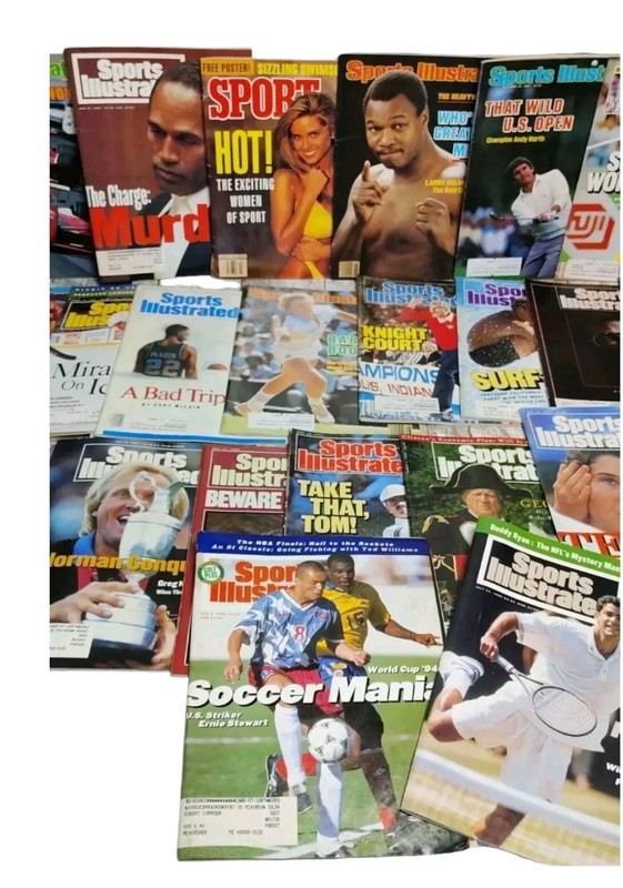 Vtg Magazine Lot Of 23 Sports Illustrated Swimsuit, Hockey Golf Ski Racing Ect. gallery