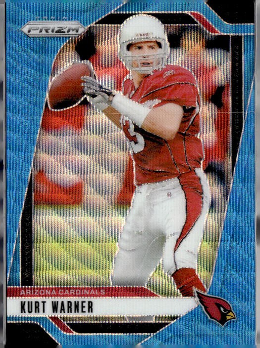 2024 Panini Prizm #8 Kurt Warner Blue Wave #/230