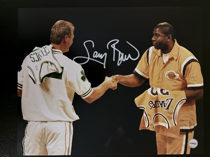Larry Bird Signed 8×10 With COA