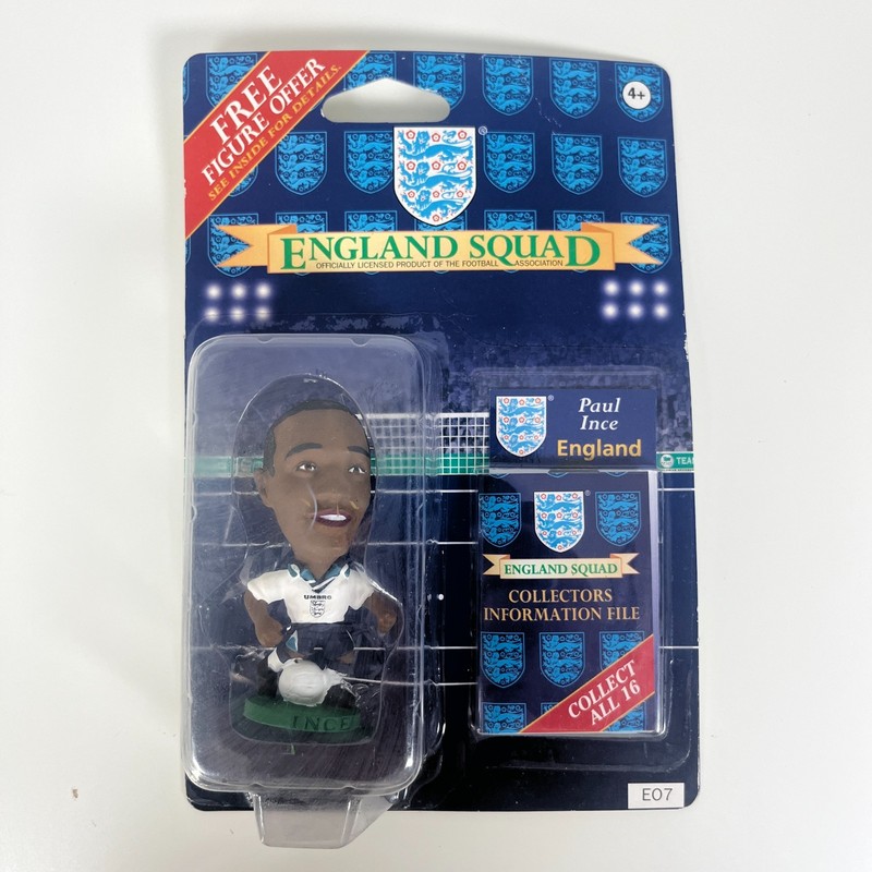 Corinthian 1995 Euro 96 England Squad Paul Ince E07 Blister Football Figure