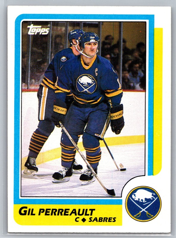 1986-87 Topps #79 Gil Perreault Buffalo Sabres