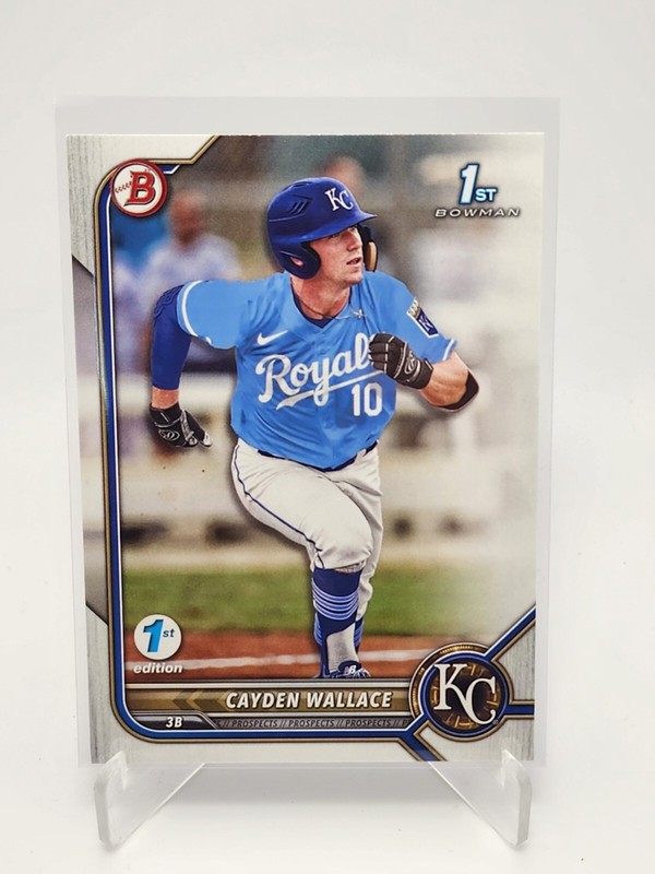 2022 Bowman Draft 1st Edition #BD-12 Cayden Wallace
