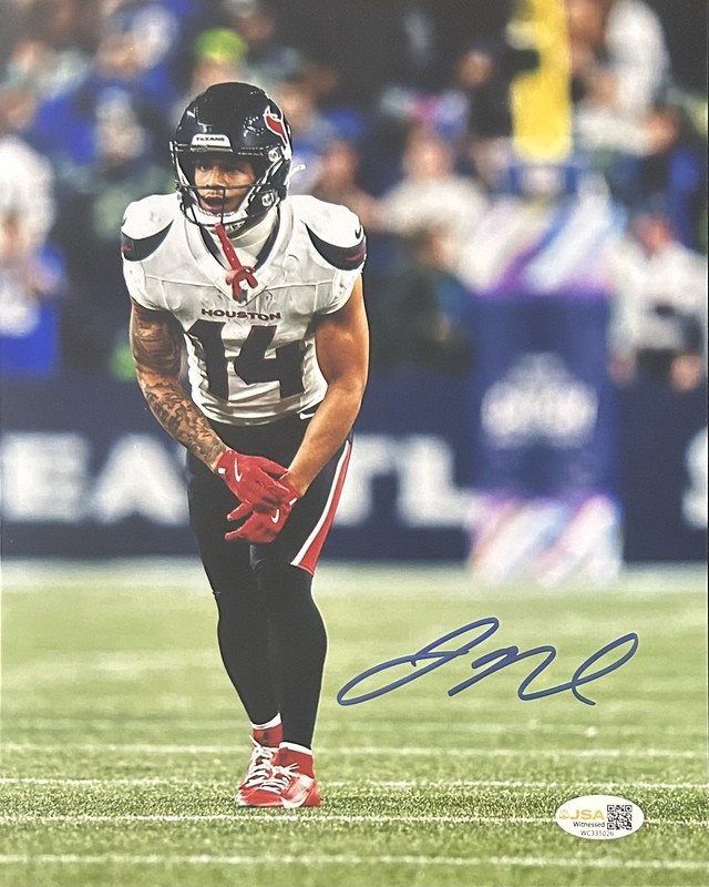Jaylin Noel (Houston Texans) Signed Autographed 8×10 Photo JSA COA WC331026