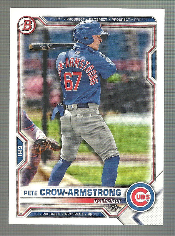 2021 Bowman Draft – Pete Crow-Armstrong #BD-12 (RC)