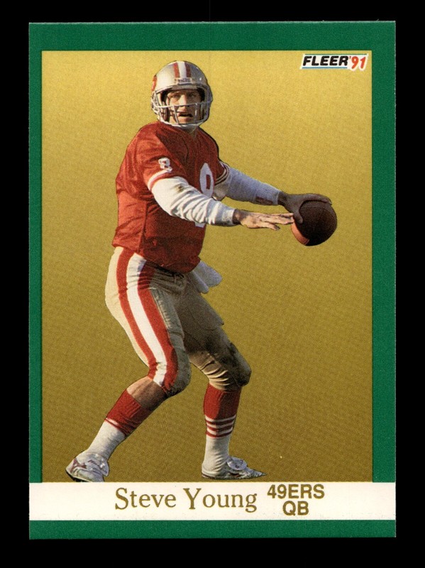 1991 Fleer #367 Steve Young NMMT 4253