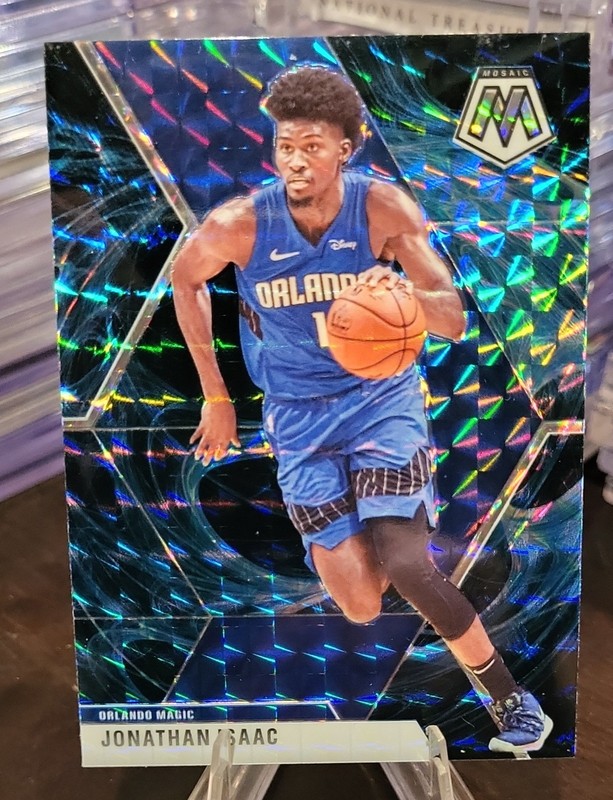 2019-20 Panini Mosaic – Jonathan Isaac #200 Genesis Prizm