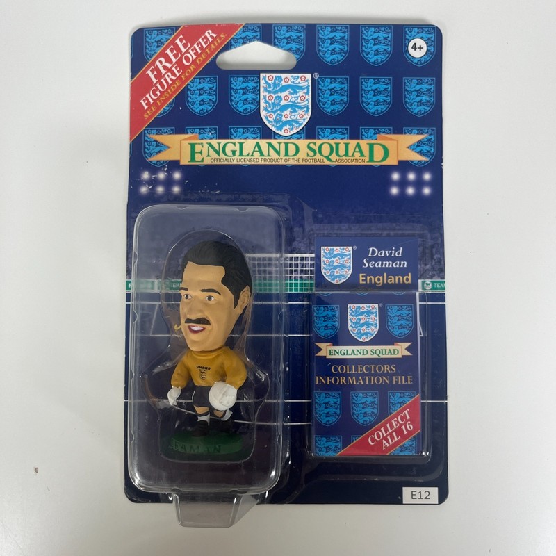 Corinthian 1995 Euro 96 England Squad David Seaman E12 Blister Football Figure
