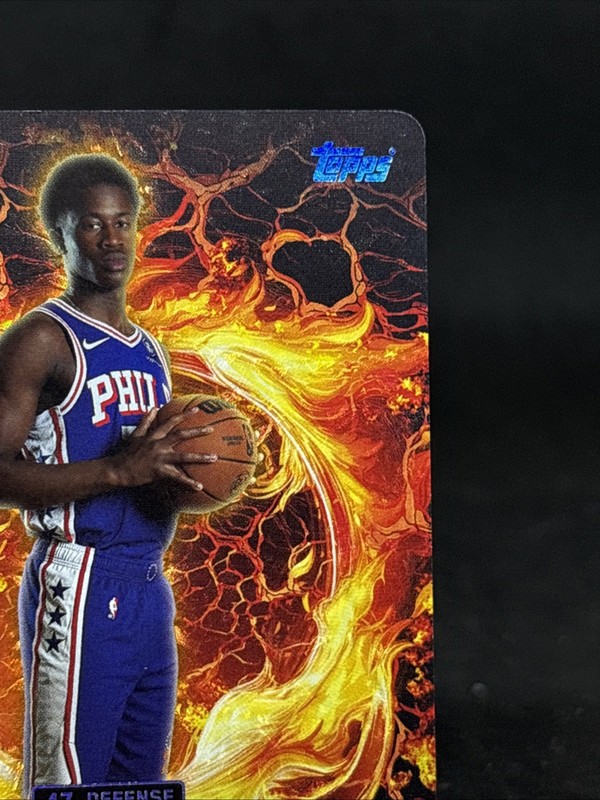 2025-26 Topps Match Attax Hot Prospects #HP-VE VJ Edgecombe RC Rookie 76ers gallery