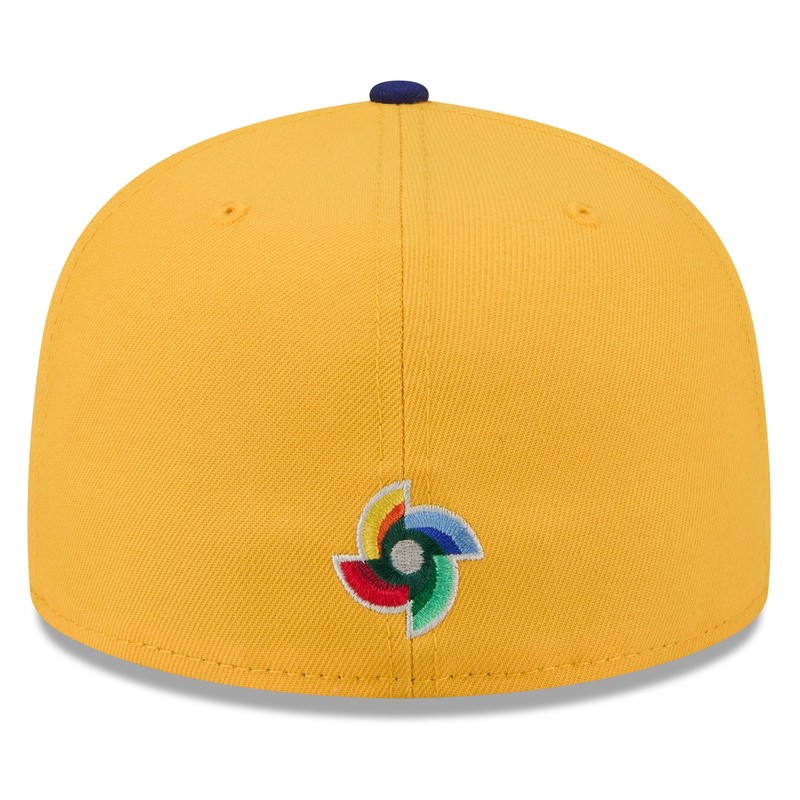 Men's New Era Yellow/Blue Colombia Baseball 2026 World Baseball Classic 59FIFTY gallery