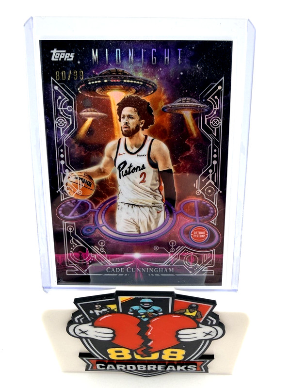 2025 TOPPS MIDNIGHT DAYDREAMERS (SP) TWILIGHT #DD-1 CADE CUNNINGHAM 80/99