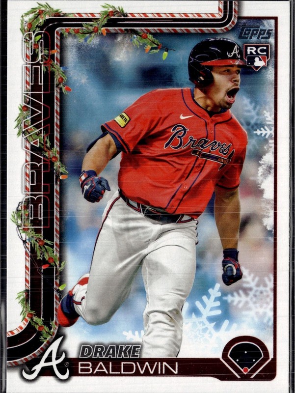 2025 Topps Holiday #H60b Drake Baldwin