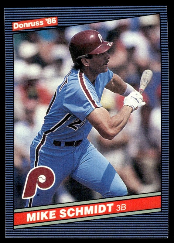 1986 Donruss Mike Schmidt #61