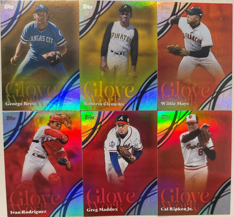 2026 Topps Series 2 – GLOVE WORK – You Pick Complete Your Set